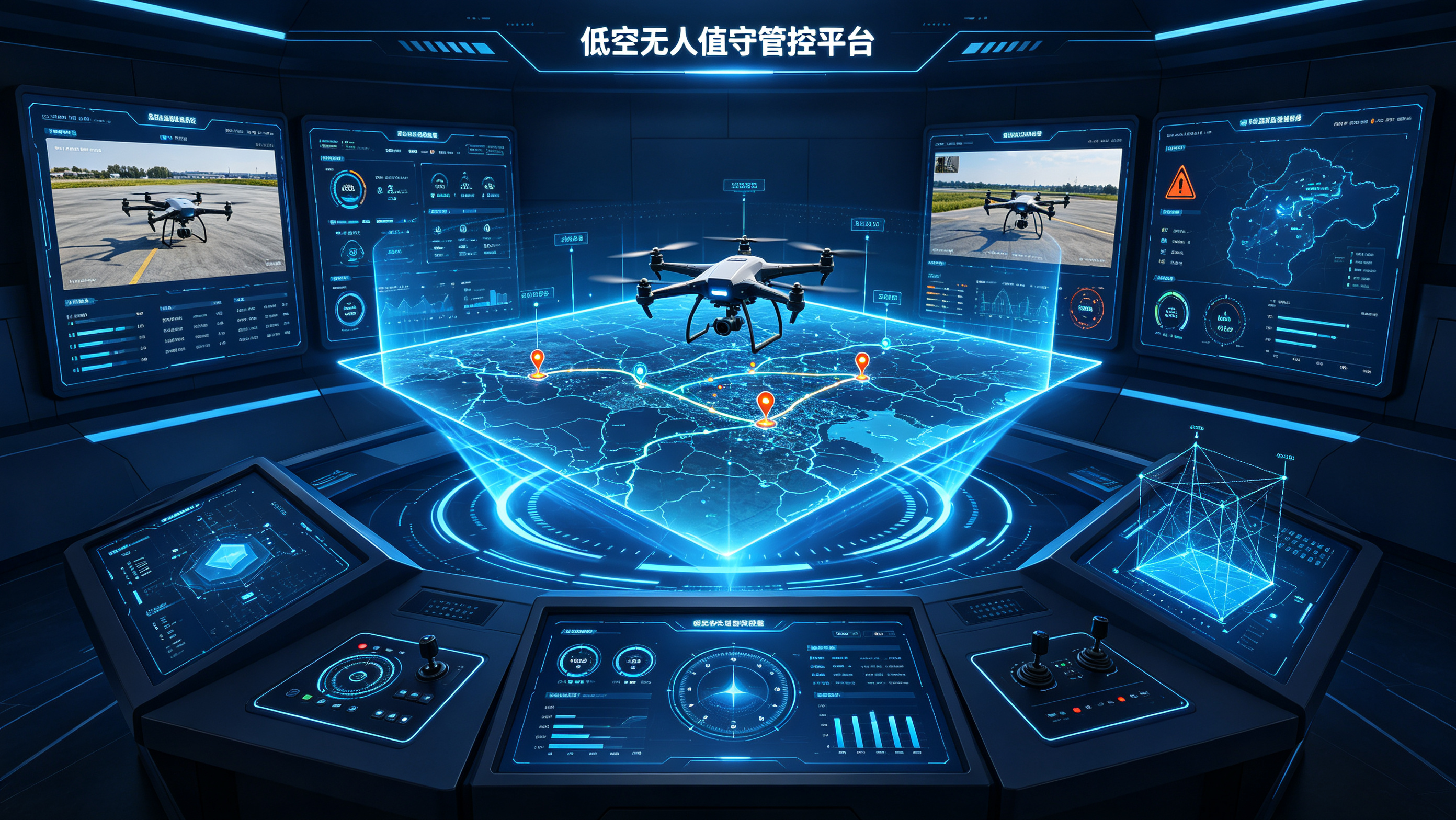 无人值守低空管控平台